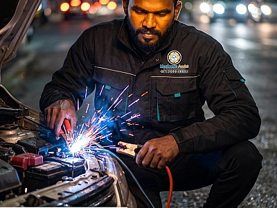 Car Battery Jumpstart